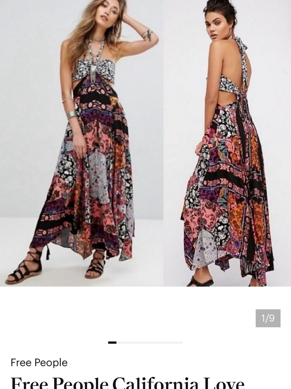 Free People California Love Maxi Dress